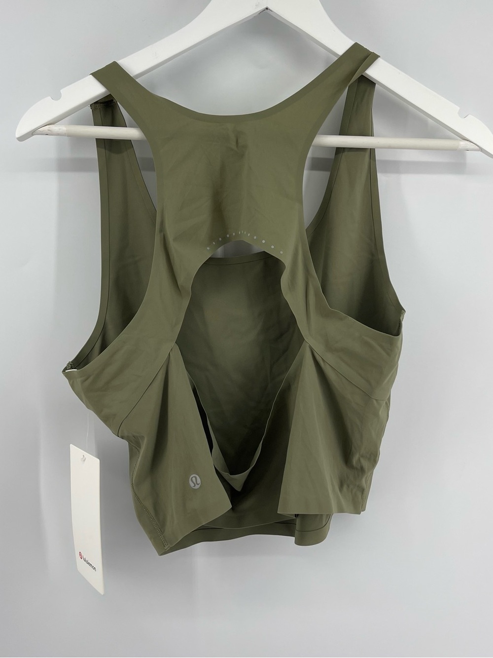 Lululemon Fast and Free Tank Top Light
Bay Leaf Woman’s Size XL - Picture 4 of 5
